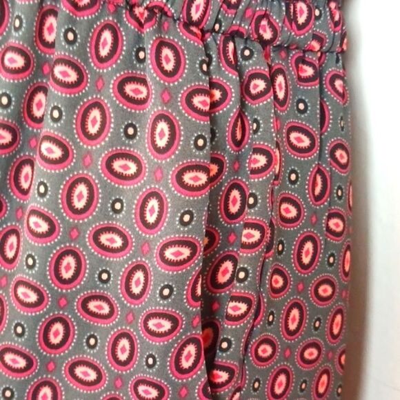 Gianni Bini Boho paisley print V neck sleeveless tie waist jumpsuit size ( M ) - Picture 8 of 11